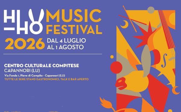 HI-HO MUSIC FESTIVAL 2026 – TERZA EDIZIONE  